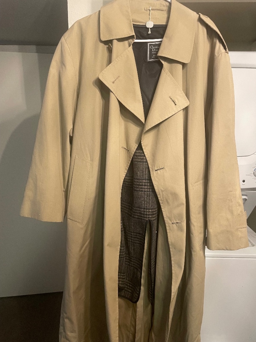 Dior Beige Trench Coat